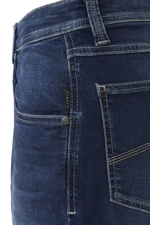 Herren Bugatti Jeans-Bermuda