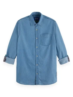 Herren Scotch & Soda Jeanshemd