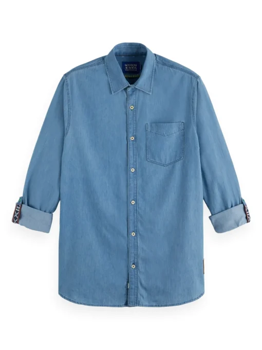 Herren Scotch & Soda Jeanshemd