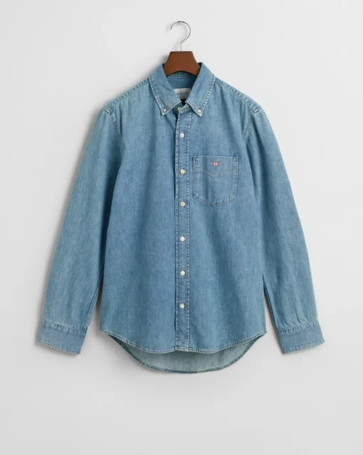 Herren Gant Jeanshemd