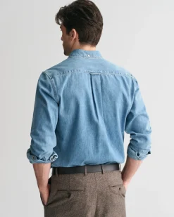 Herren Gant Jeanshemd