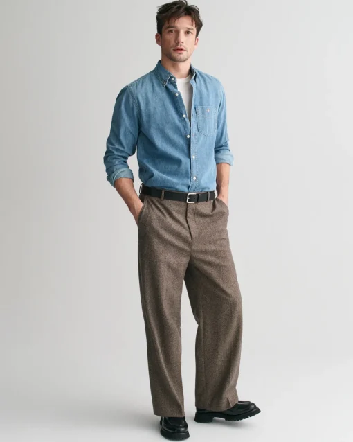 Herren Gant Jeanshemd