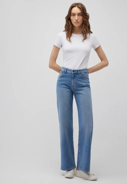 Damen Mavi Jeanshose