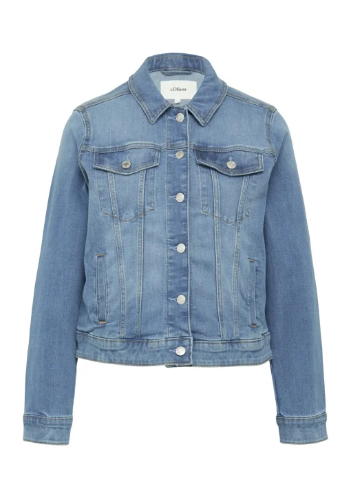 Damen s.Oliver Jeansjacke mit Eingrifftaschen