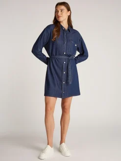 Damen Calvin Klein Jeans Jeanskleid