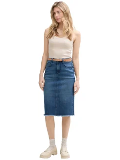 Damen Tom Tailor Jeansrock