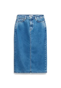 Damen armedangels Jeansrock aus recycelter Baumwolle KAALYKE