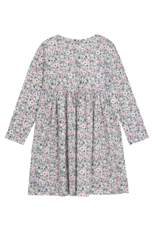Kinder DANAMADE Jersekleid allover Druck mit Glitter