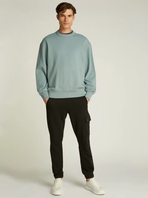 Herren Calvin Klein Jeans Jersey Sweatshirt