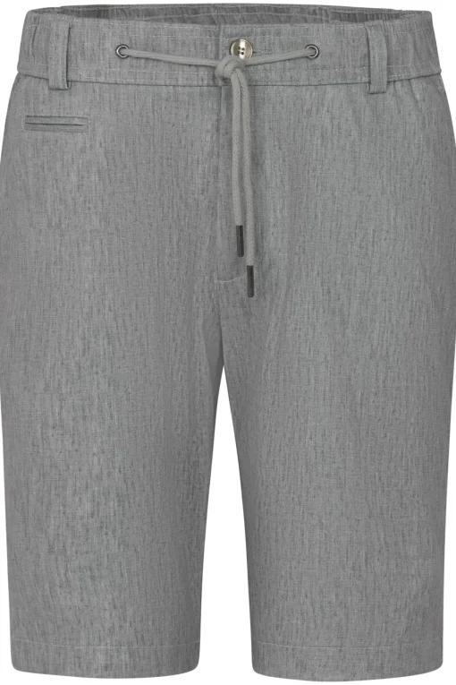Herren Bugatti Jersey-Bermuda mit Kordelzug
