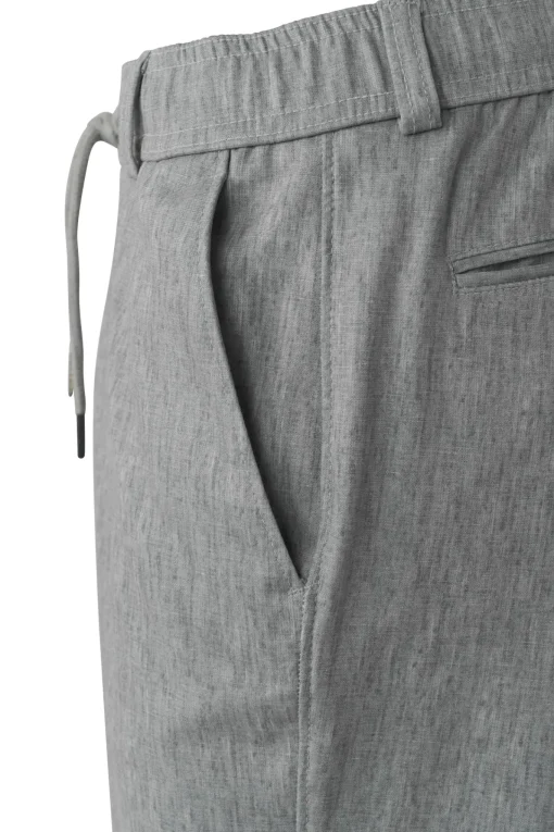 Herren Bugatti Jersey-Bermuda mit Kordelzug