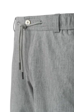 Herren Bugatti Jersey-Bermuda mit Kordelzug