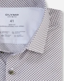 Herren Olymp Jerseyhemd Body Fit 1/1-Arm