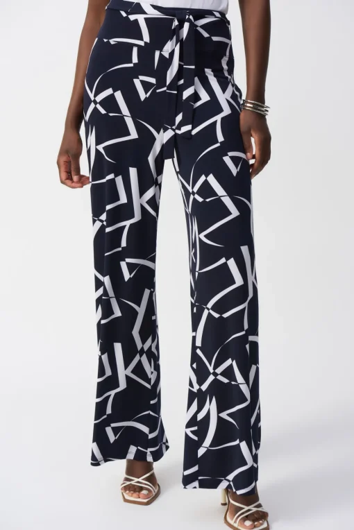 Damen Ribkoff Jerseyhose