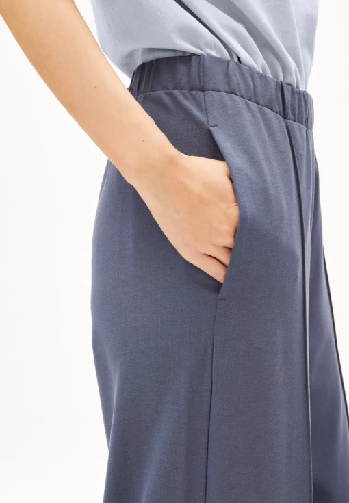 Damen armedangels Jerseyhose aus LENZING™ ECOVERO™ Viskose Mix JONVAALIE PUNTO