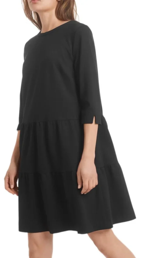 Damen Marc Cain Jerseykleid mit Stufenvolants