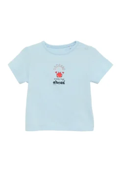 Kinder s.Oliver Jersey-Shirt aus Baumwolle mit Glitzerprint