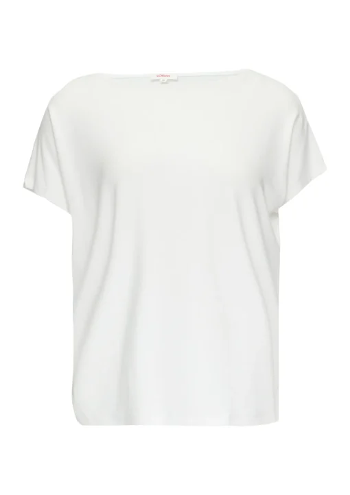 Damen s.Oliver Jerseyshirt mit überschnittenen Schultern