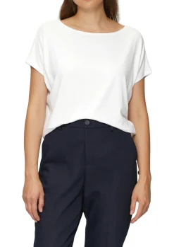 Damen s.Oliver Jerseyshirt mit überschnittenen Schultern