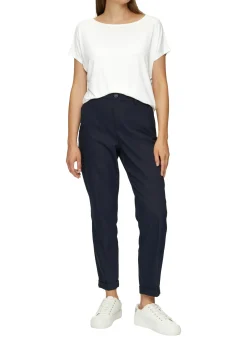 Damen s.Oliver Jerseyshirt mit überschnittenen Schultern