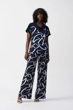 Damen Ribkoff Jersey-Top