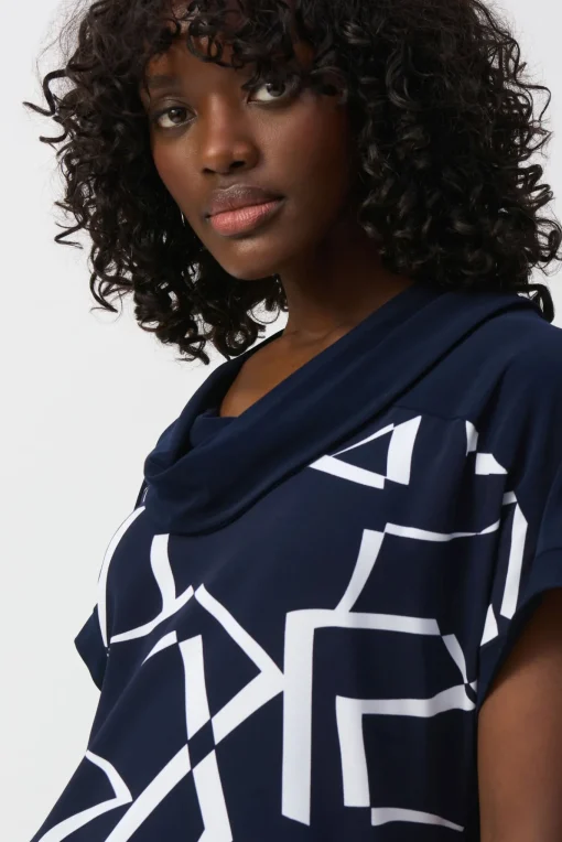 Damen Ribkoff Jersey-Top