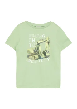 Kinder s.Oliver Jersey-T-Shirt mit Frontprint