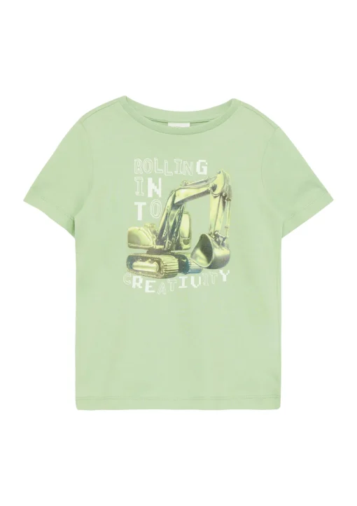 Kinder s.Oliver Jersey-T-Shirt mit Frontprint