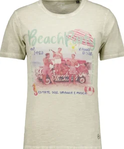 Herren Ragman Jersey-T-Shirt mit Print