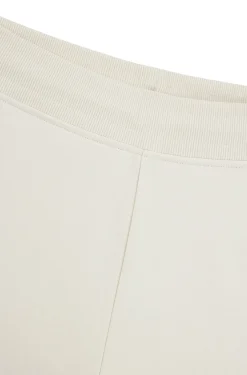 Damen Hugo Red Jogginghose aus Baumwoll-Terry mit Stack-Logo