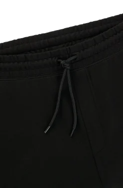 Herren Hugo Blue Jogginghose aus Baumwoll-Terry mit blauem Logo-Aufnäher