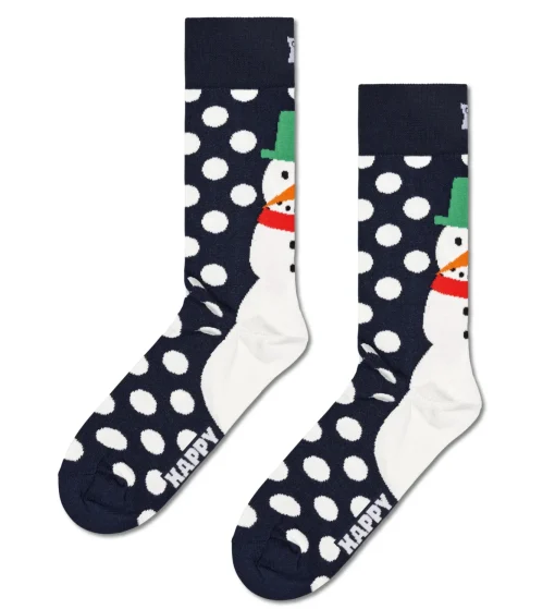 Damen Happy Socks JUMBO SNOWMAN SOCK