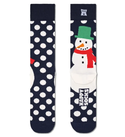 Damen Happy Socks JUMBO SNOWMAN SOCK