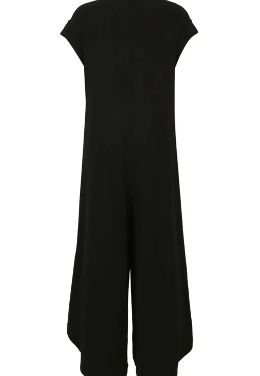 Damen Doris Streich Jumpsuit aus Jersey mit Strass-Reißverschluss
