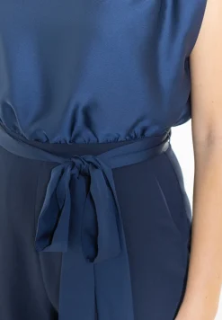 Damen Swing Day Jumpsuit aus Material-Mix
