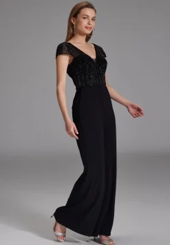 Damen Hey Kyla Jumpsuit mit Stickerei und kleinem Ärmelansatz