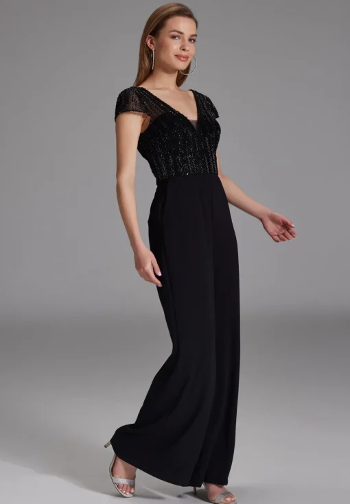 Damen Hey Kyla Jumpsuit mit Stickerei und kleinem Ärmelansatz