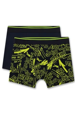 Kinder Sanetta Jungen-Hipshorts Doppelpack
