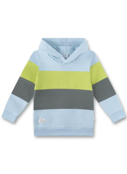 Kinder Sanetta Jungen-Sweatshirt mit Kapuze