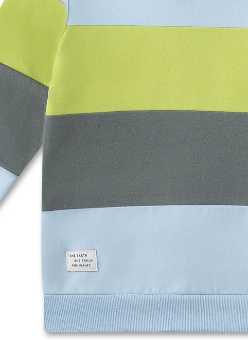Kinder Sanetta Jungen-Sweatshirt mit Kapuze