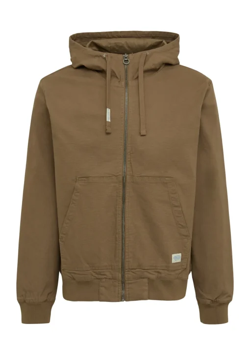 Herren s.Oliver Kapuzenjacke aus robustem Canvas