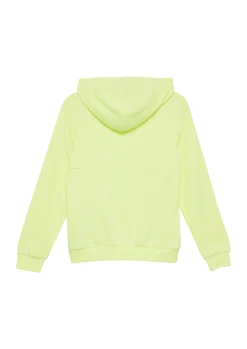 Kinder s.Oliver Kapuzen-Sweatshirt aus Baumwollmix mit Print-Details