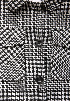 Damen Street One Karierte Bouclé Jacke
