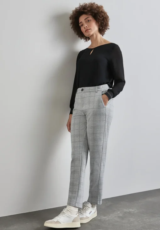 Damen Street One Karierte Chino