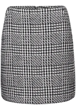 Damen Street One Karierter Bouclé-Rock