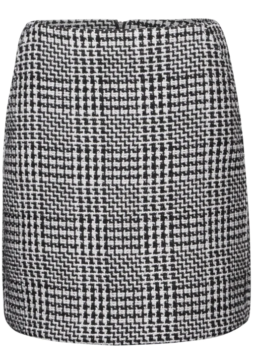 Damen Street One Karierter Bouclé-Rock