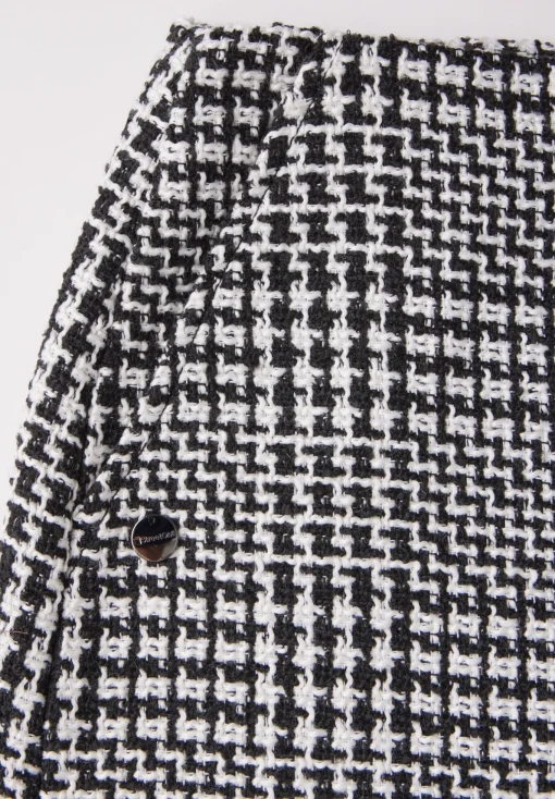 Damen Street One Karierter Bouclé-Rock