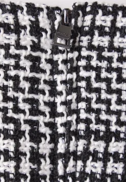 Damen Street One Karierter Bouclé-Rock