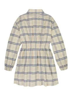 Kinder Tommy Hilfiger Kariertes Cord-Hemdkleid