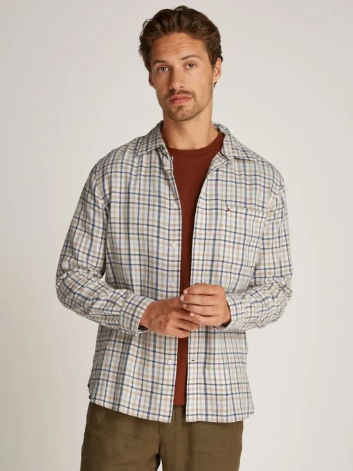 Herren Tommy Hilfiger Kariertes Hemd